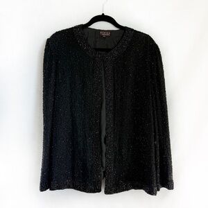 Marina by Marina Bresler Beaded Jacket Size XL